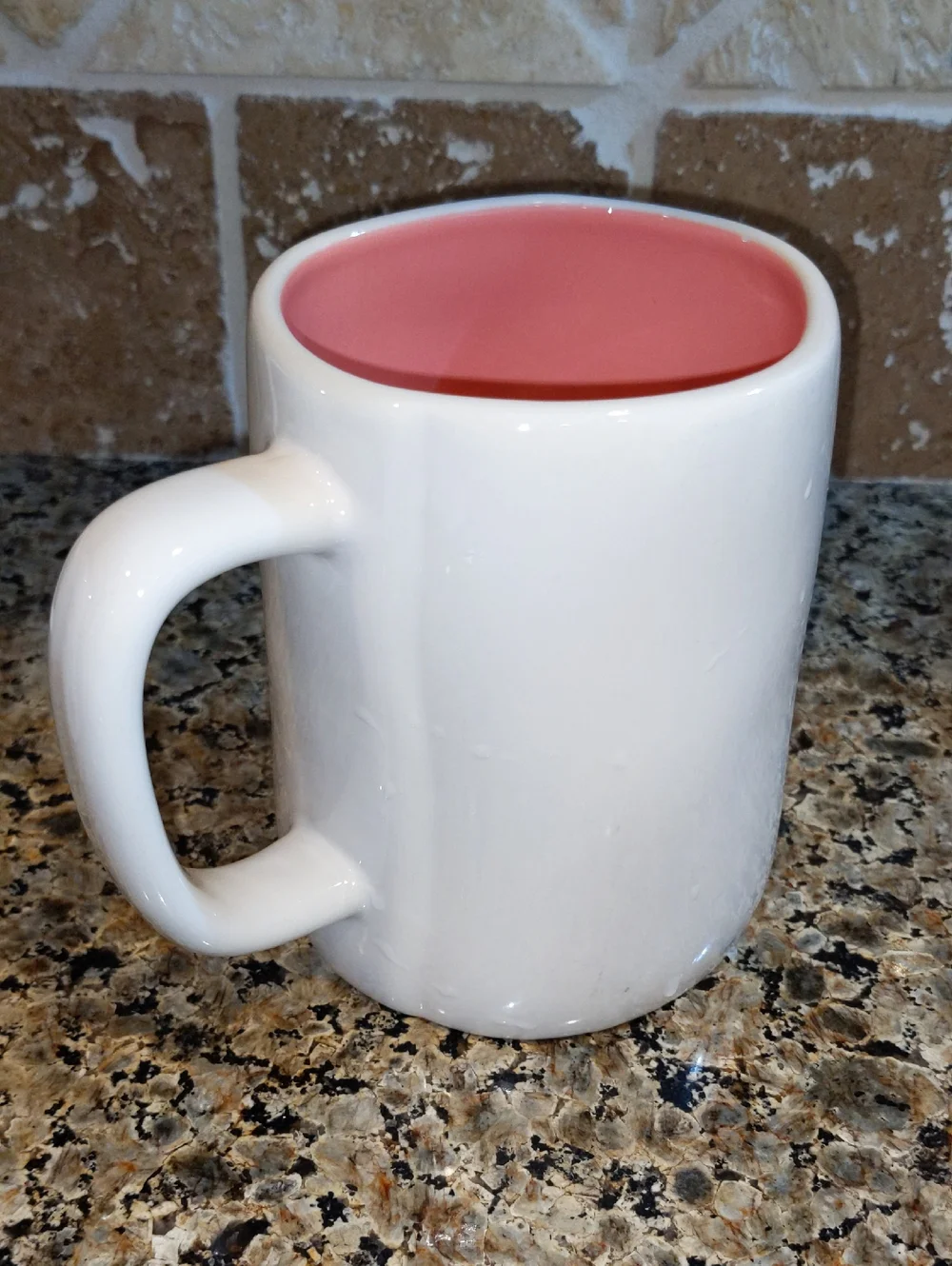 Super Mom Mug by Rae Dunn Pink Inside - Mom Gift Coffee Cup NWOT